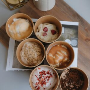 Desserts in a cup